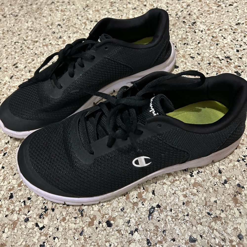 Champion Black Mesh Sneakers